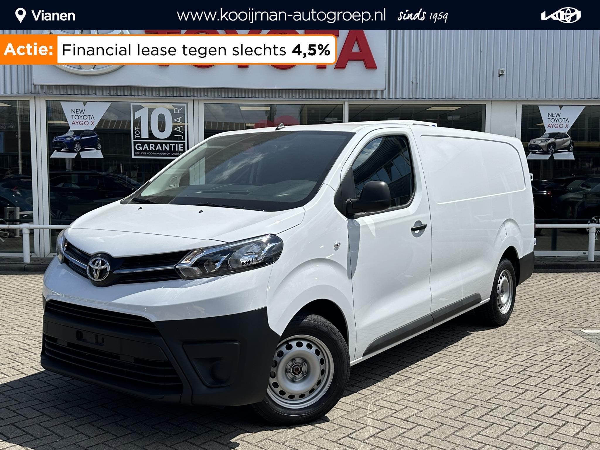Toyota PROACE Worker 2.0 D-4D Live Long €10.000 KORTING! 4, Auto's, Bestelauto's, Voorwielaandrijving, Stof, Gebruikt, Euro 6