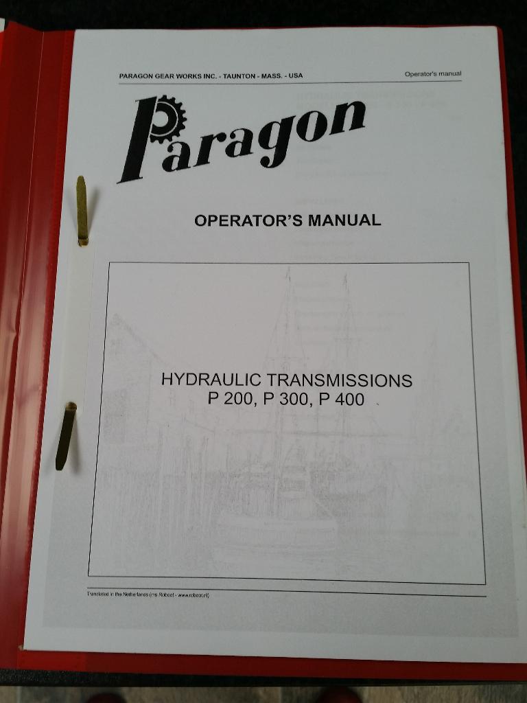 (kopie)handleiding voor PARAGON P200-P300-P400, Watersport en Boten, Accessoires en Onderhoud, Nieuw, Motor en Techniek, Ophalen of Verzenden