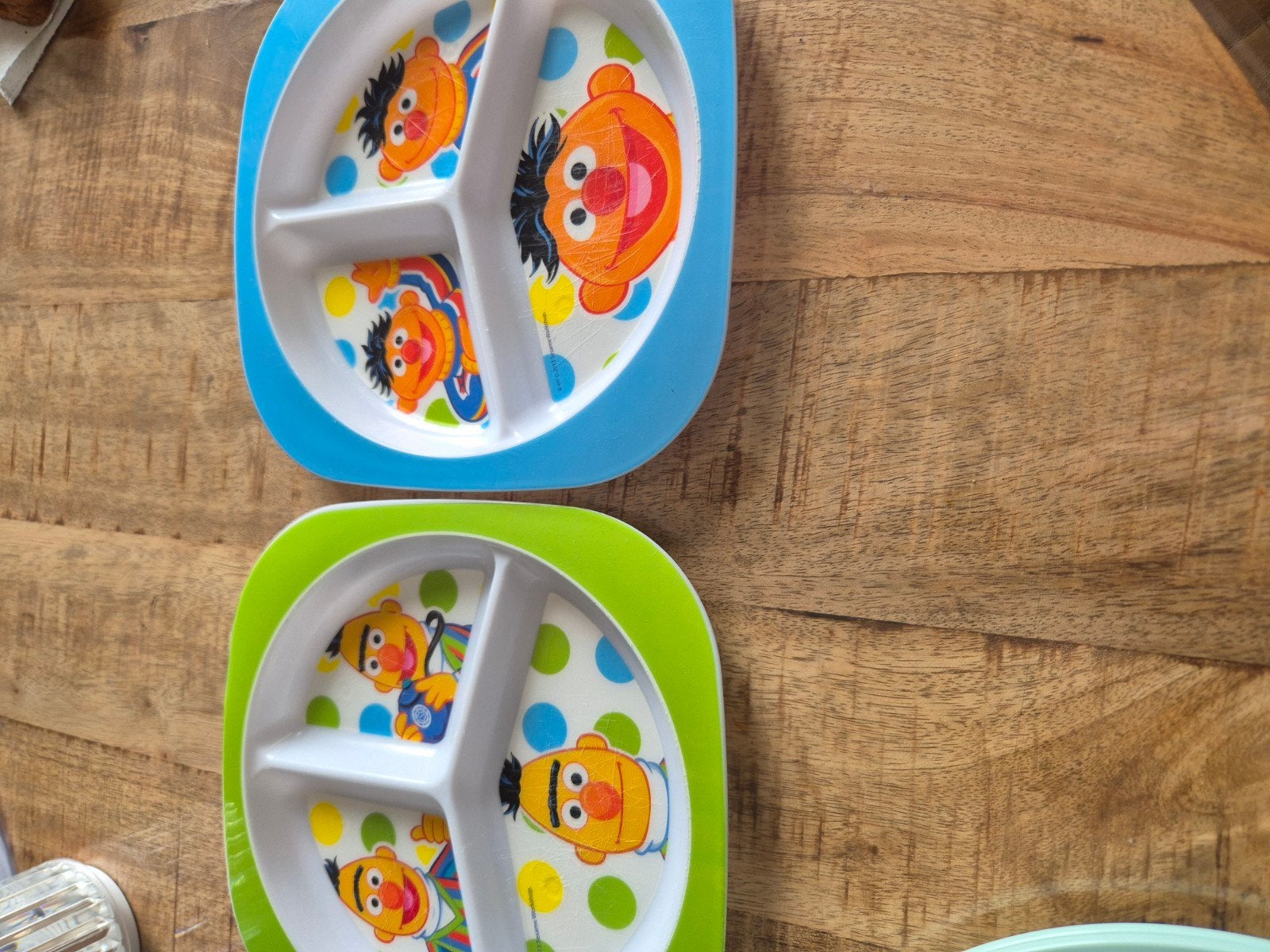 Bert & Ernie verdeelbordjes: Einde aan eettafelruzies!, Kinderen en Baby's, Ophalen of Verzenden