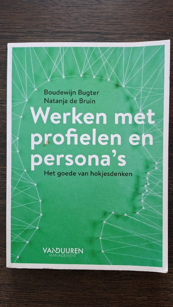Werken met profielen en persona's, Ophalen of Verzenden, Zo goed als nieuw, Economie en Marketing