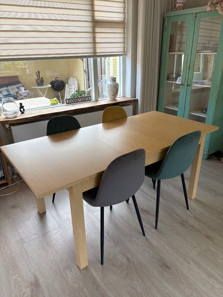 IKEA BJURSTA eettafel, Ophalen, Gebruikt, 100 tot 150 cm, 50 tot 100 cm