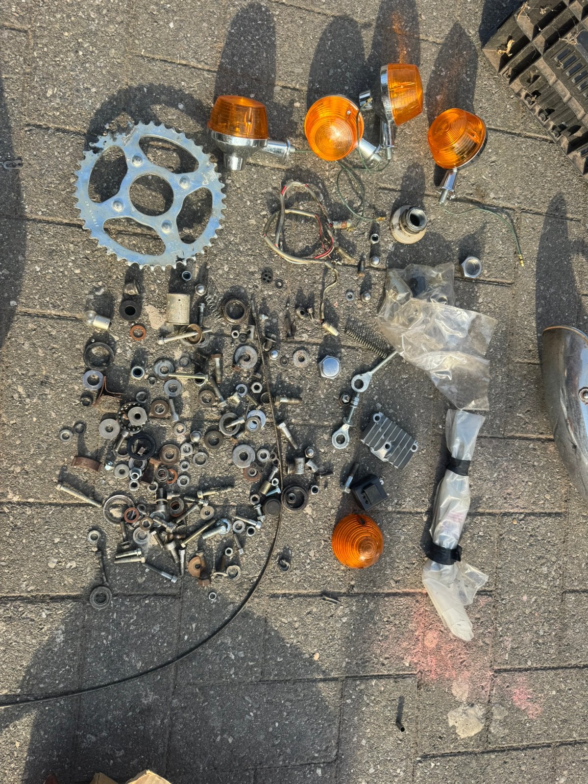 Lot klein spul honda ss50 of cd50, Ophalen, Overige merken