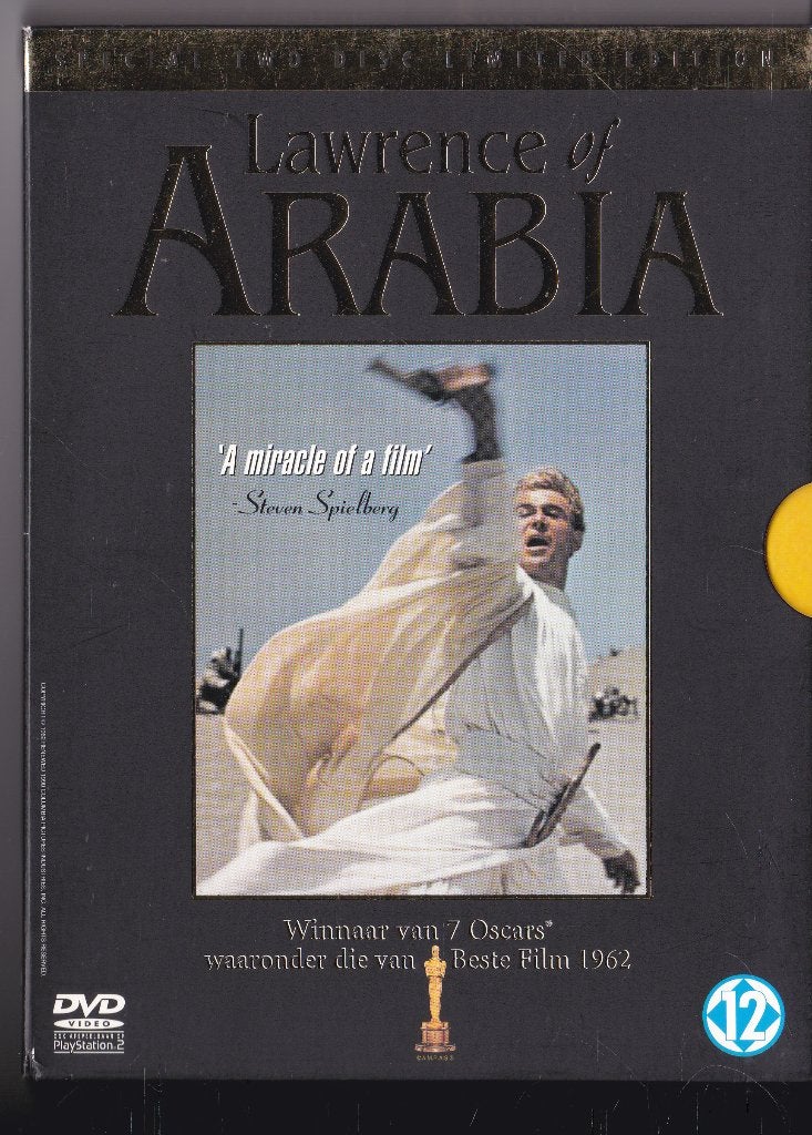 Lawrence of Arabia ֎ 1962, Peter O'Toole, Omar Sharif, Cd's en Dvd's, Dvd's | Klassiekers, 1960 tot 1980, Gebruikt, Ophalen of Verzenden
