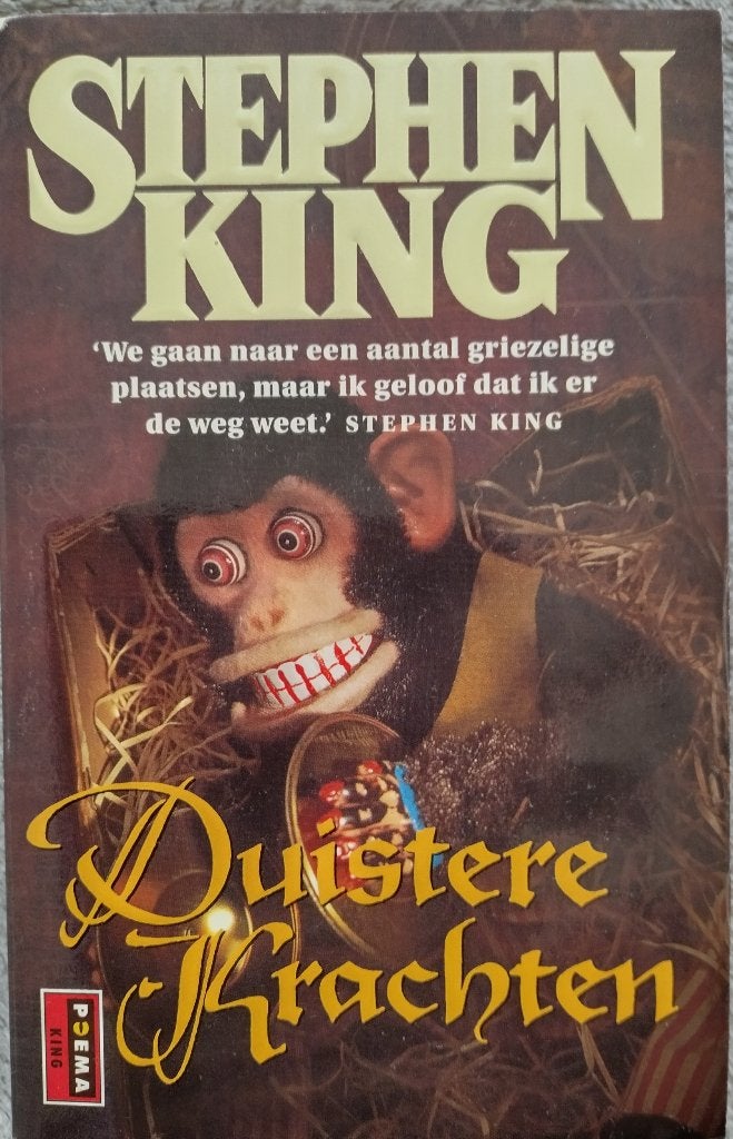 Boek Duistere Krachten Stephen King, Boeken, Thrillers, Gelezen, Amerika, Ophalen of Verzenden