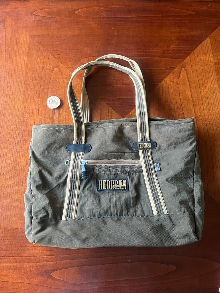 Hedgren Shopper - Stijlvolle en Ruime Tas, Sieraden, Tassen en Uiterlijk, Tassen | Damestassen, Zo goed als nieuw, Shopper, Groen