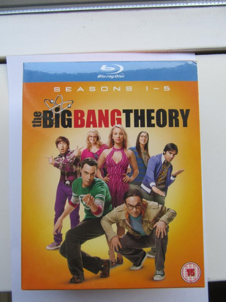 The Big Bang Theory Seasons 1-5 Blu-ray Box *SEAL*, Cd's en Dvd's, Blu-ray, Ophalen, Nieuw in verpakking, Tv en Series, Boxset
