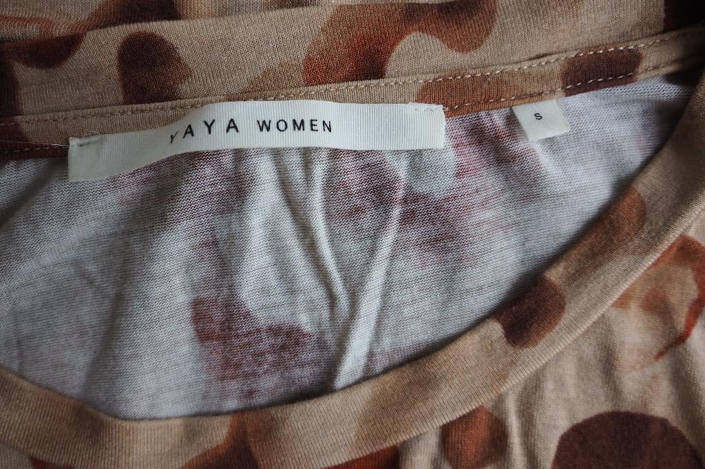 Yaya t-shirt top als nieuw S strijk vrij, Overige kleuren, Ophalen of Verzenden, Zo goed als nieuw, Korte mouw