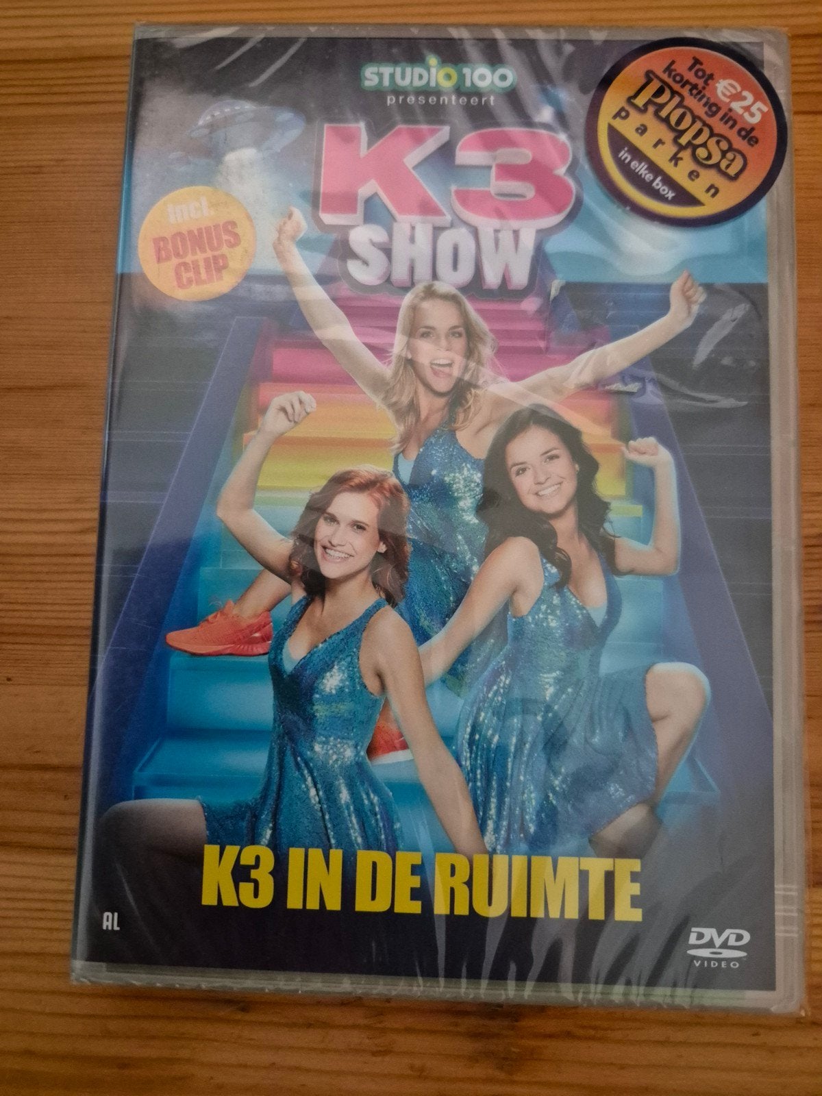 K3 Show: K3 in de Ruimte DVD - Studio 100, Show, Bonusmateriaal, Alle leeftijden, Familie