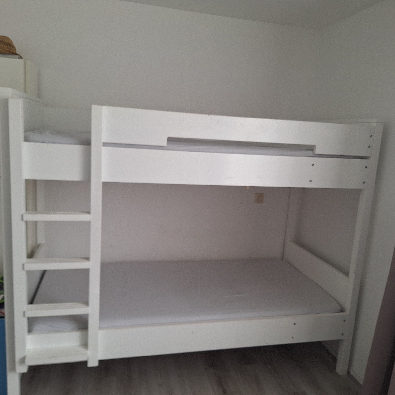Bopita Stapelbed 90x200 cm incl. matrassen en lattenbodems, Ophalen, Gebruikt, 90 cm, 200 cm