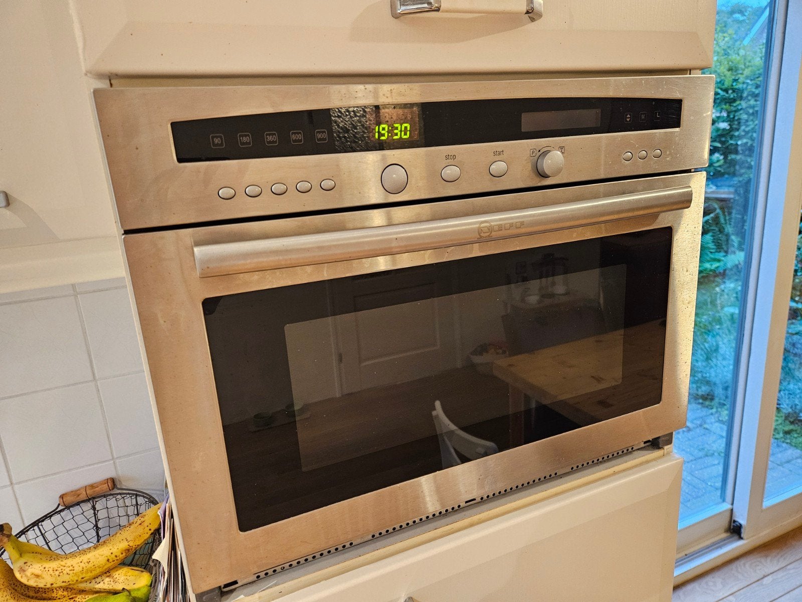 Neff Heteluchtoven (combi magnetron/grill) 45x60x45cm, Witgoed en Apparatuur, Ophalen, Combimagnetron, Gebruikt, Inbouw