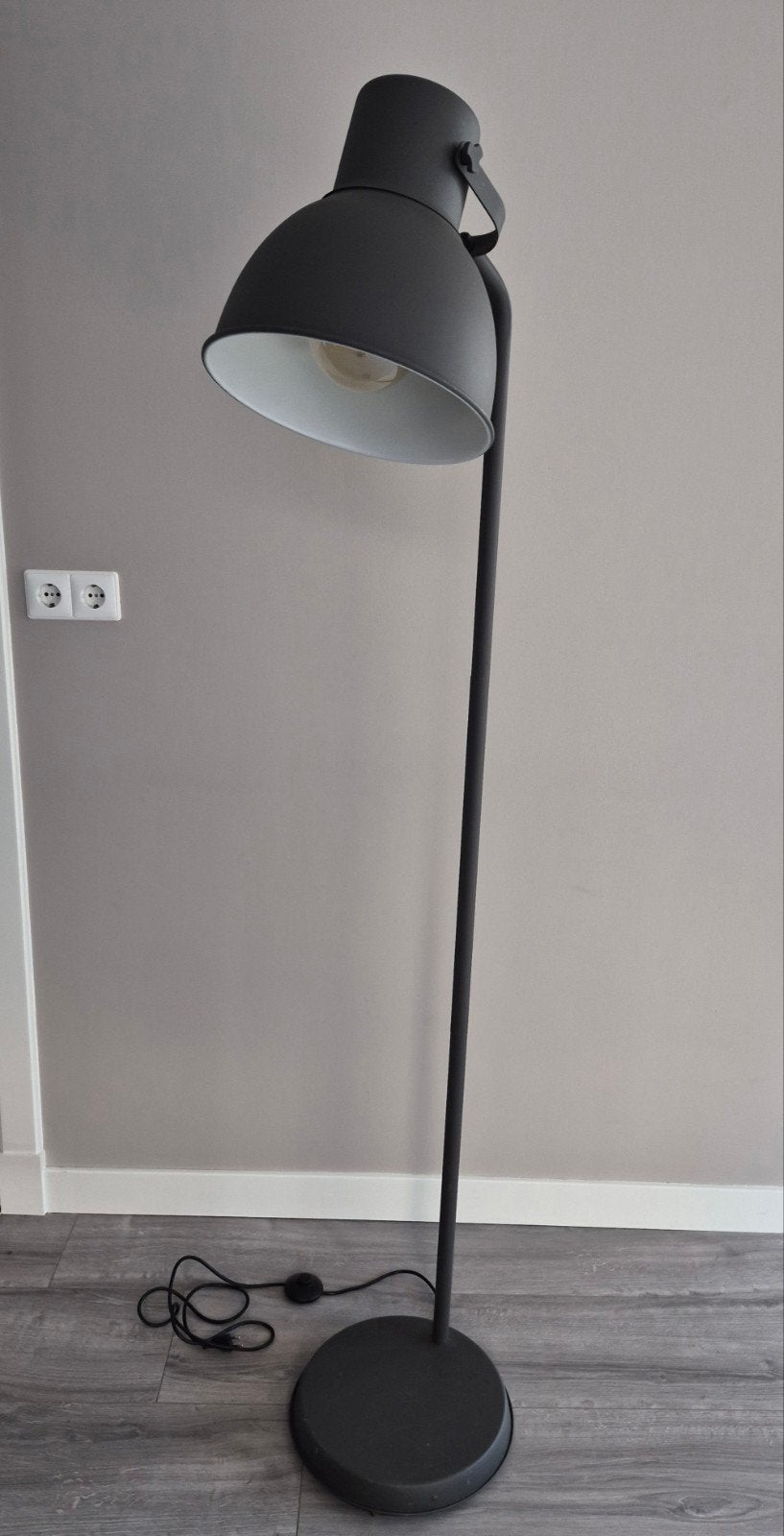 Vloerlamp Hektar IKEA, Ophalen, Gebruikt, Metaal, 150 tot 200 cm