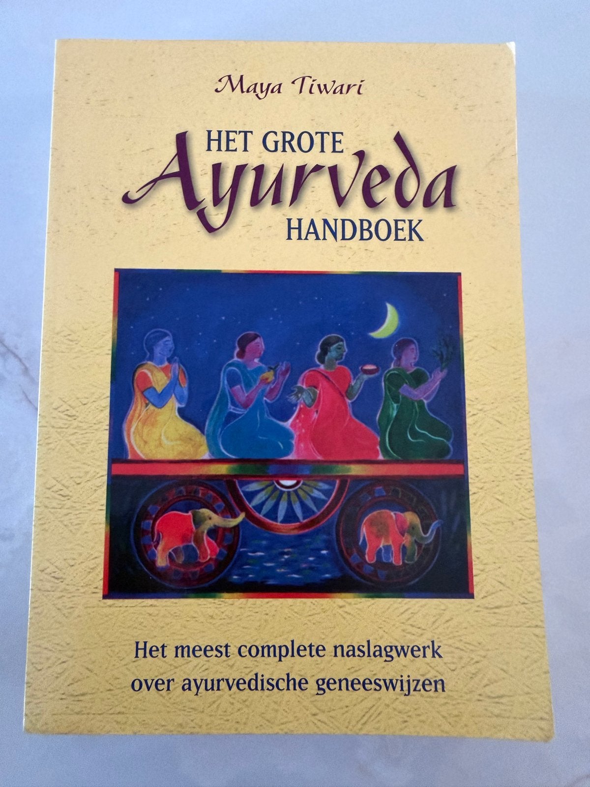 Het Grote Ayurveda Handboek - Maya Tiwari, Ophalen of Verzenden, Gelezen, Kruiden en Alternatief