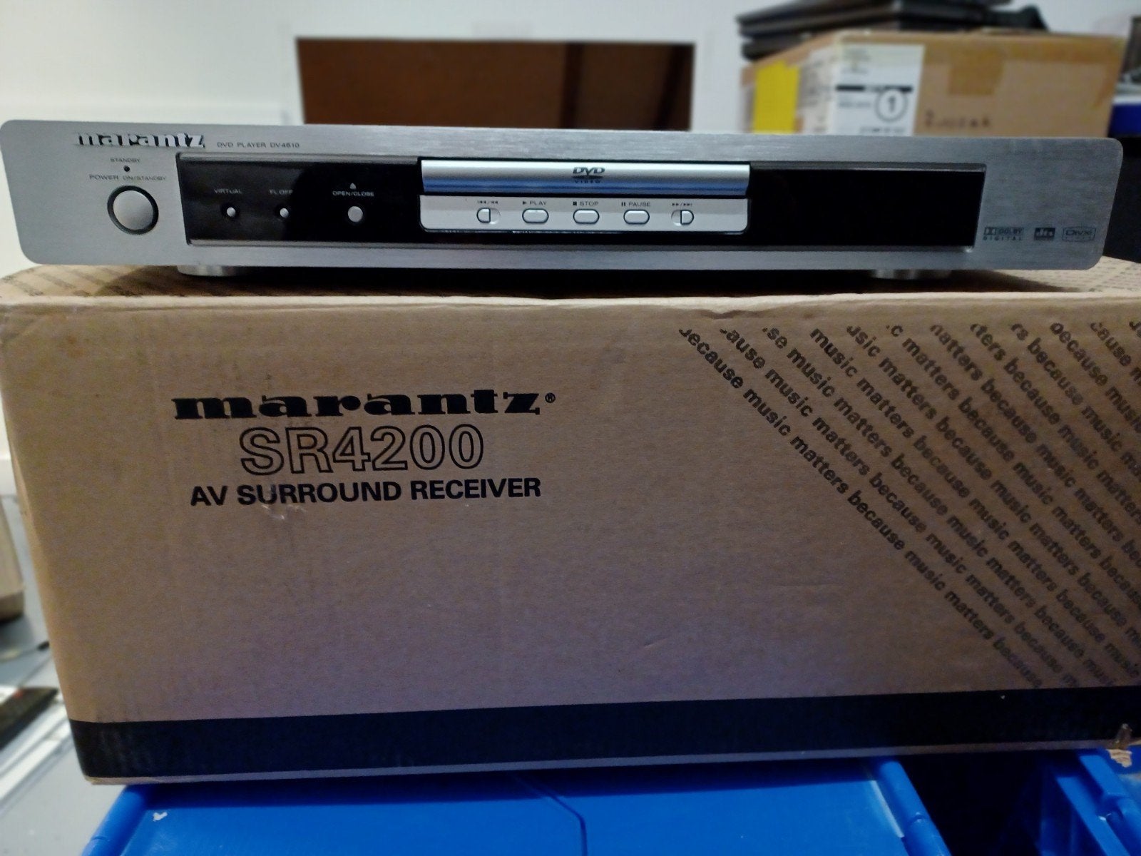 Marantz DV4610 dvd speler, Ophalen, Gebruikt, Dvd-speler, Overige merken