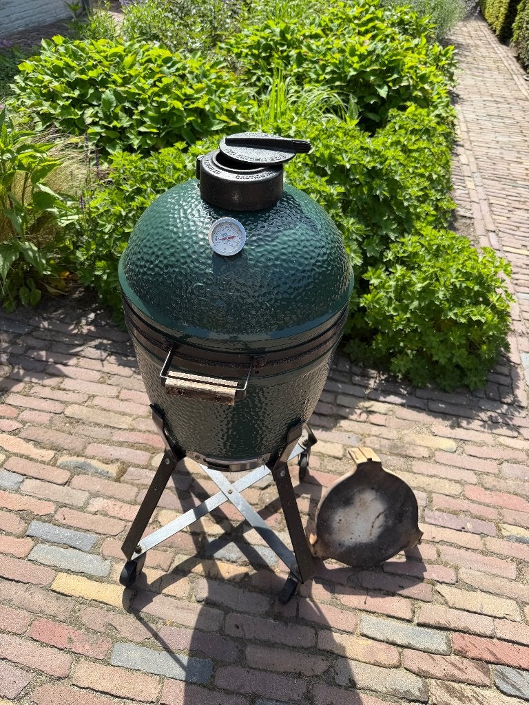 Big Green Egg Small GEWELDIG !!!, Ophalen, Gebruikt, Big Green Egg, Met accessoires