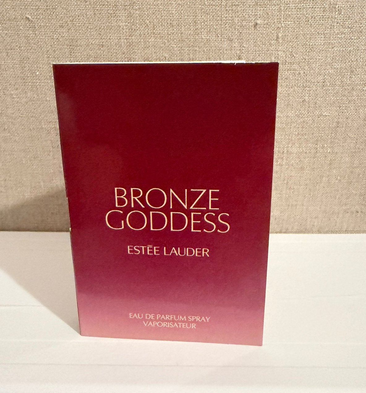 Estee Lauder Bronze Goddess proefje sample, Ophalen of Verzenden, Zo goed als nieuw