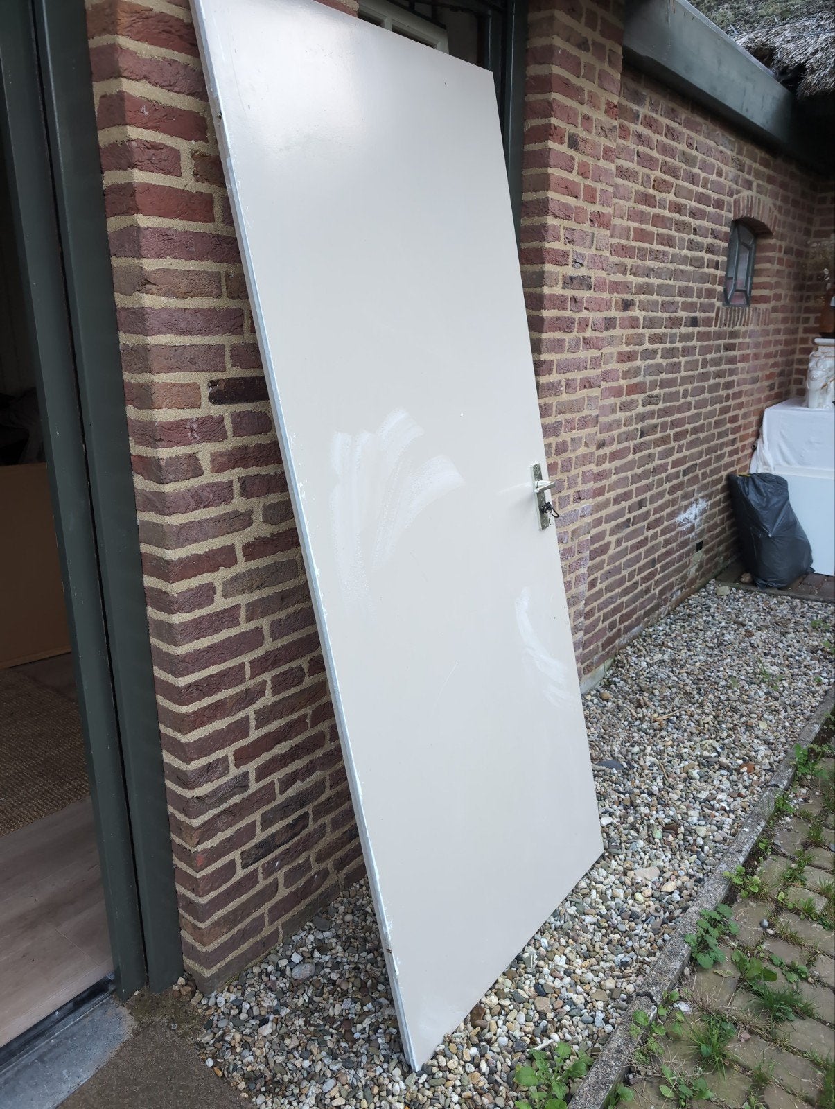 Gratis opdekdeur met slot - 201,5 x 83 cm, Ophalen of Verzenden