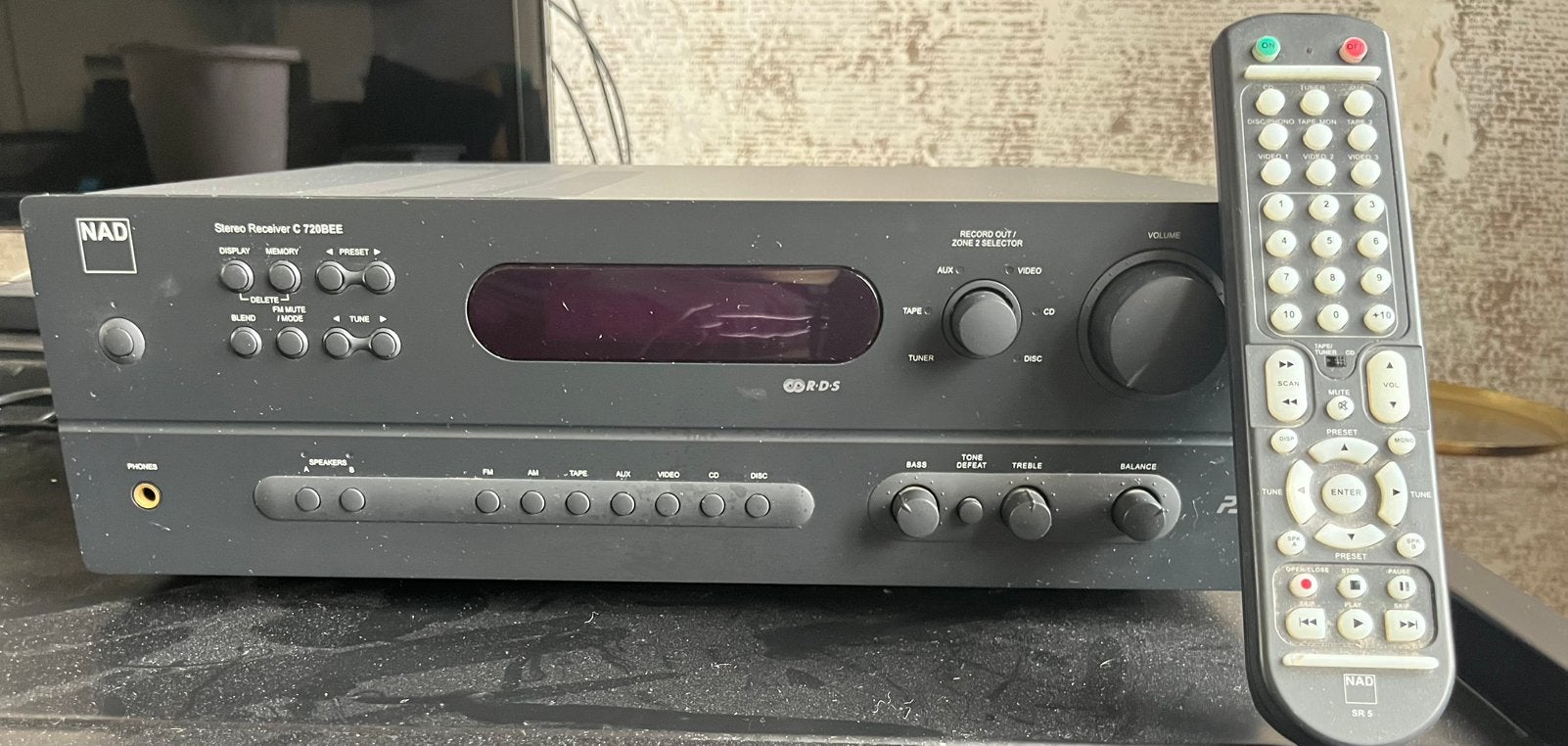 NAD receiver C720bee, Audio, Tv en Foto, Gebruikt, 120 watt of meer, Stereo, Ophalen