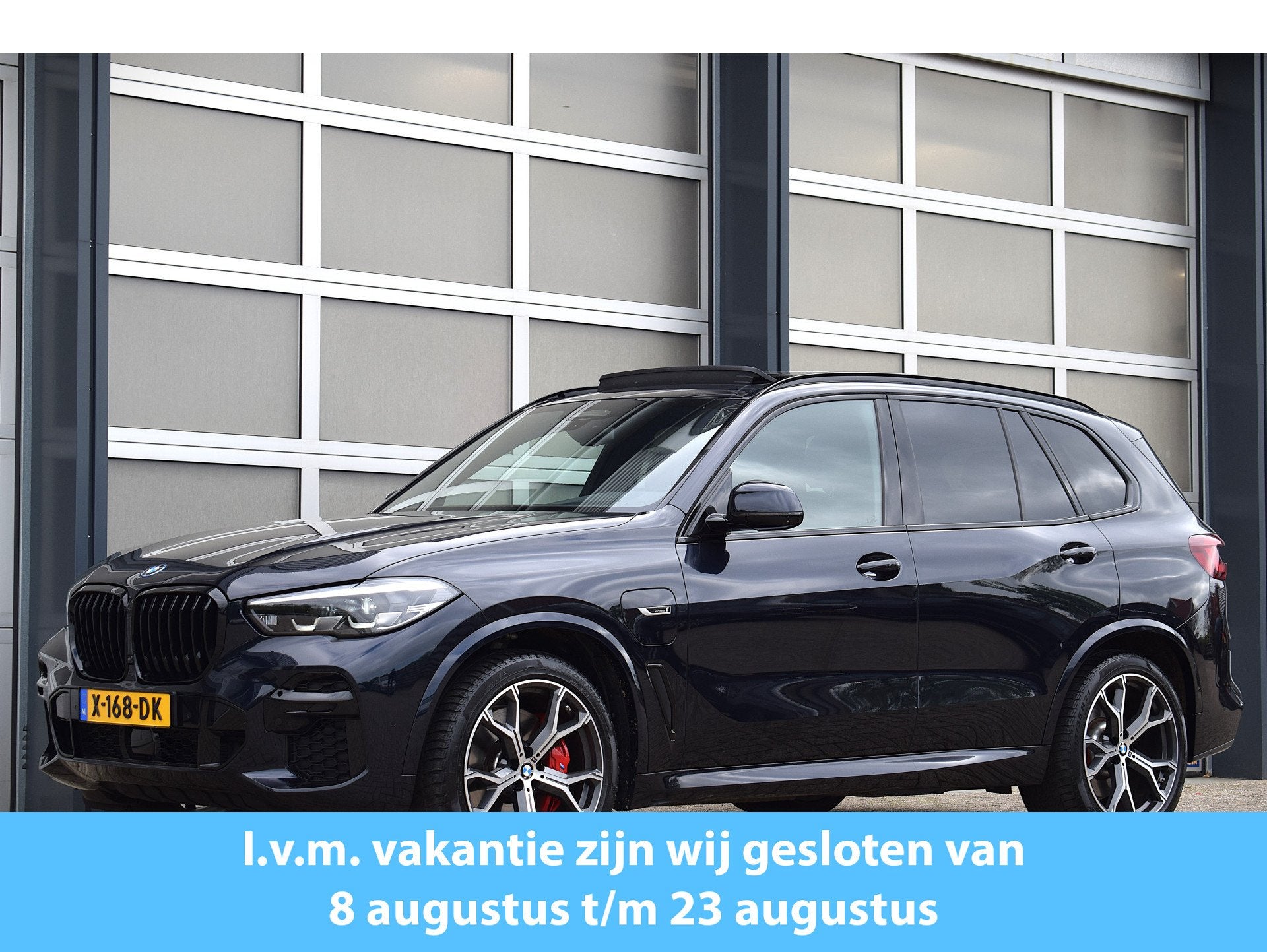 BMW X5 xDrive45e High Executive M-Sport | Panodak | Carbon Z, Gebruikt, 394 pk, Adaptive Cruise Control, Zwart