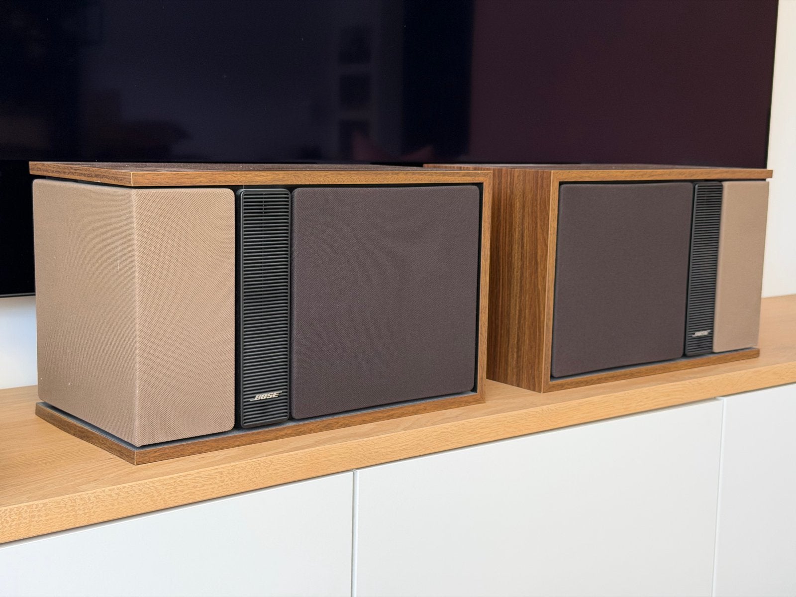 Bose 301 Series II Direct/Reflecting Speakers vintage, Ophalen, Stereo speakers, Gebruikt, Bose