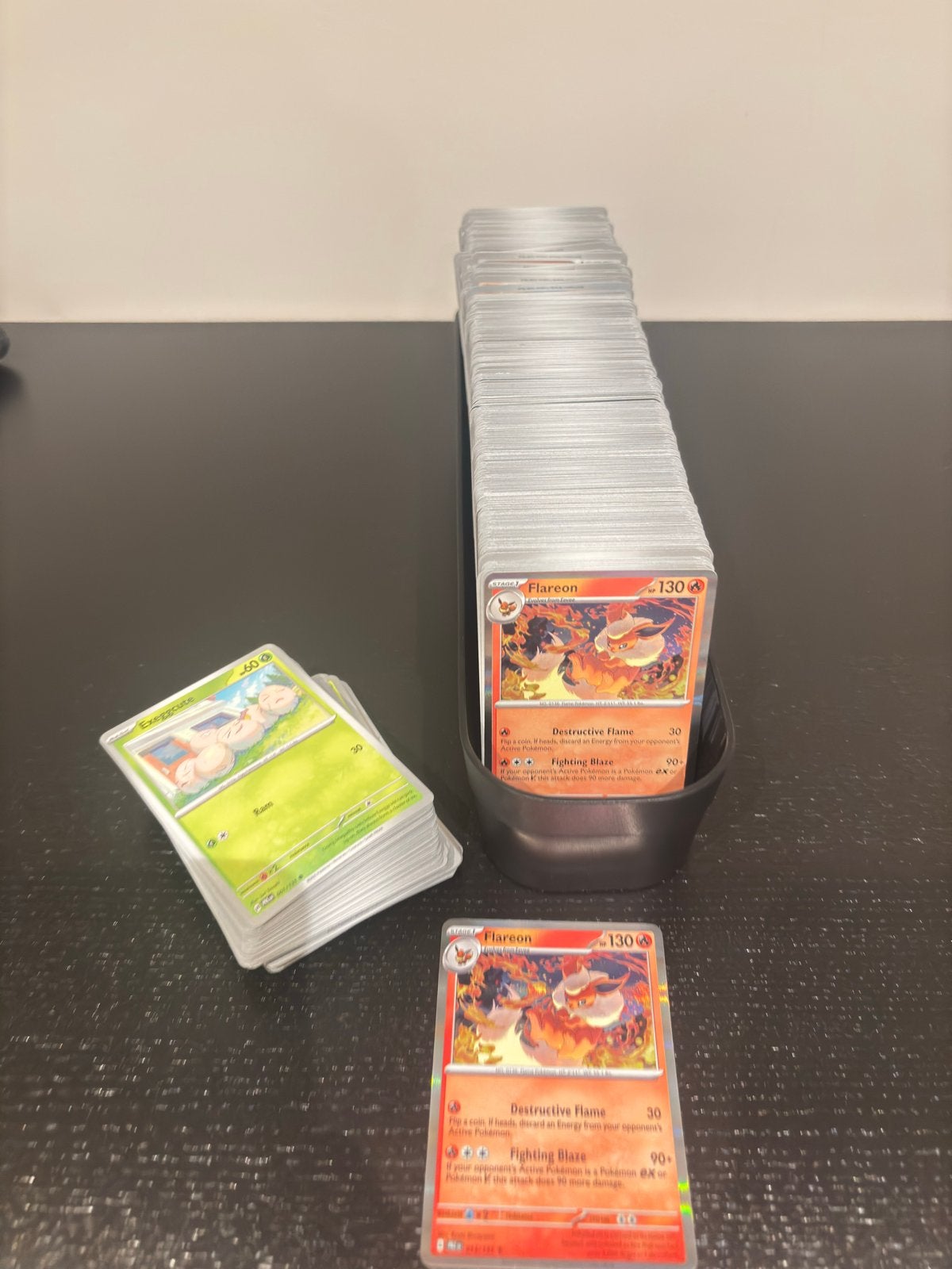 Pokémon Prismatic Evolutions bulk +/- 1000 kaarten, Ophalen of Verzenden, Nieuw, Meerdere kaarten