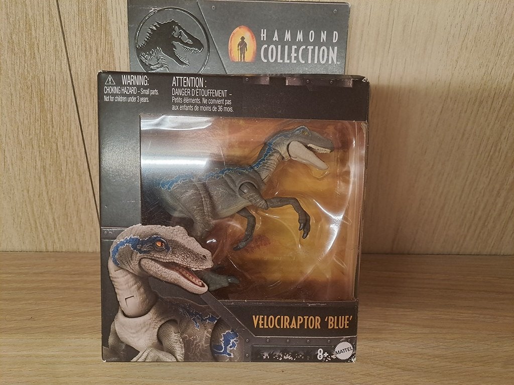 Hammond Collection Velociraptor Blue in box (unopened), Ophalen of Verzenden, Zo goed als nieuw