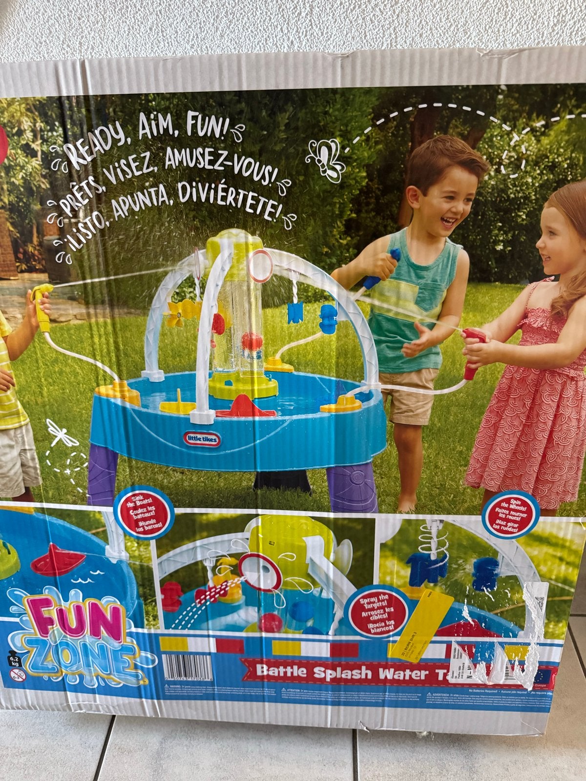 Nieuwe Little Tikes Battle Splash Watertafel, Ophalen, Nieuw