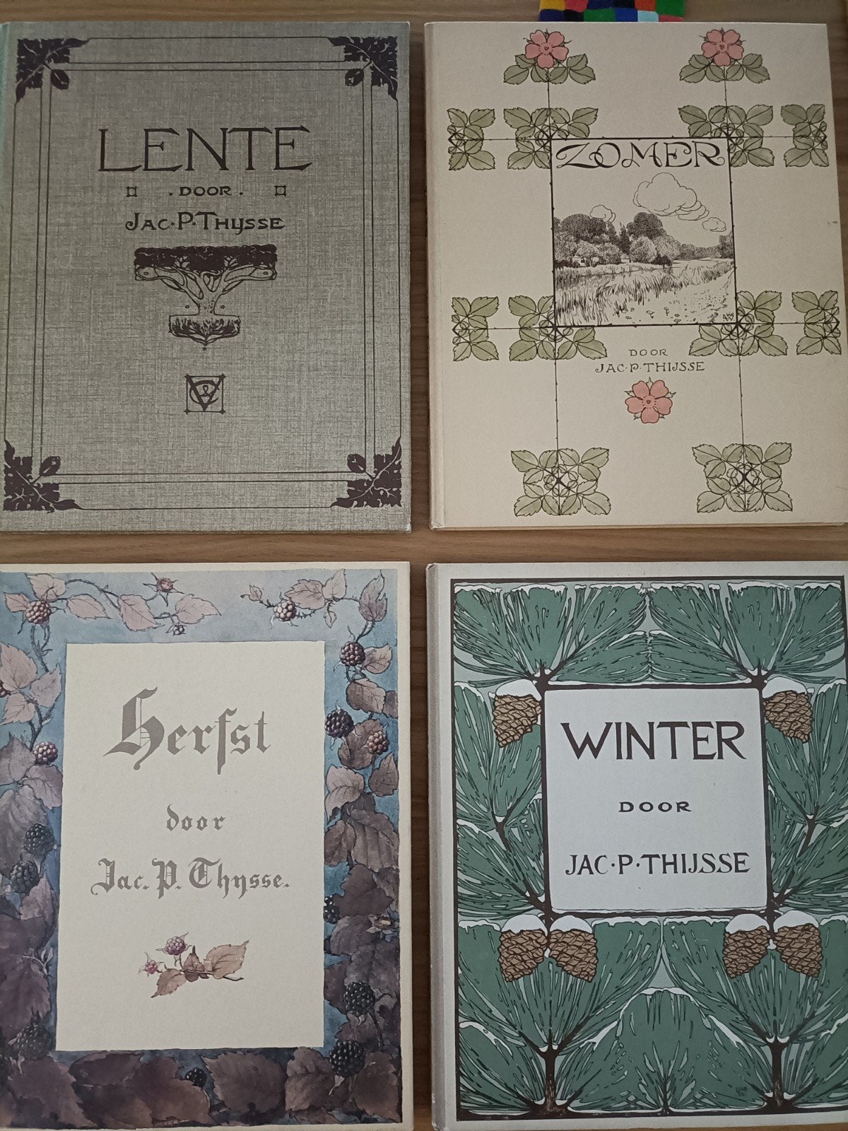 Verkade seizoens boeken, Boeken, Ophalen of Verzenden, Gelezen, Jac. P. Thijsse, Plaatjesalbum