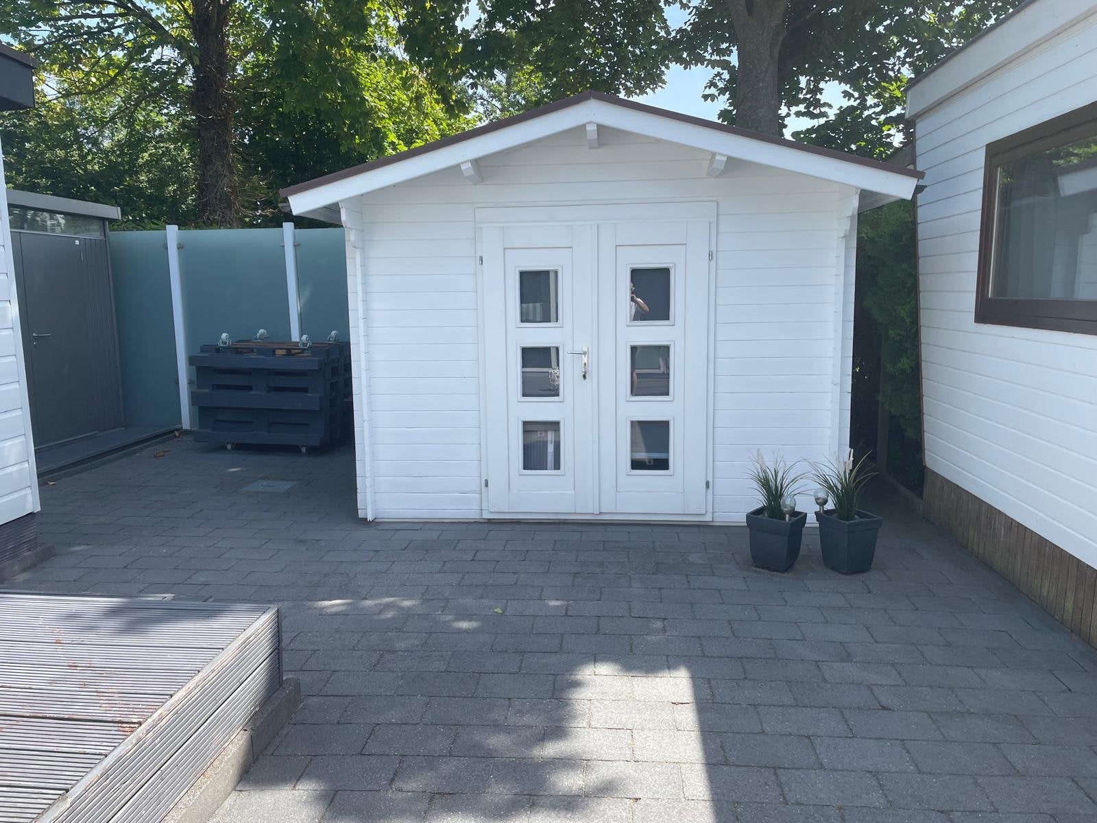 Tuinpaviljoen, Tuin en Terras, Tuinhuizen, Gebruikt, Tuinhuis, Hout, Minder dan 250 cm, 200 tot 400 cm, 1 raam, Ophalen