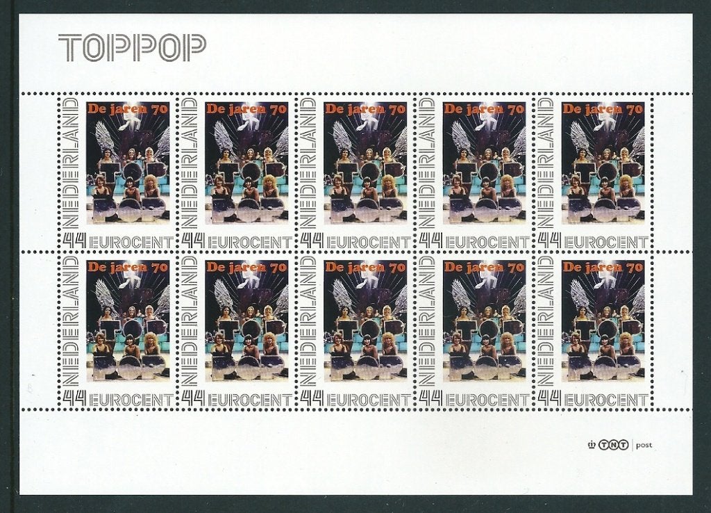 Vel persoonlijke zegels Toppop, postfris, Ophalen of Verzenden, Postfris