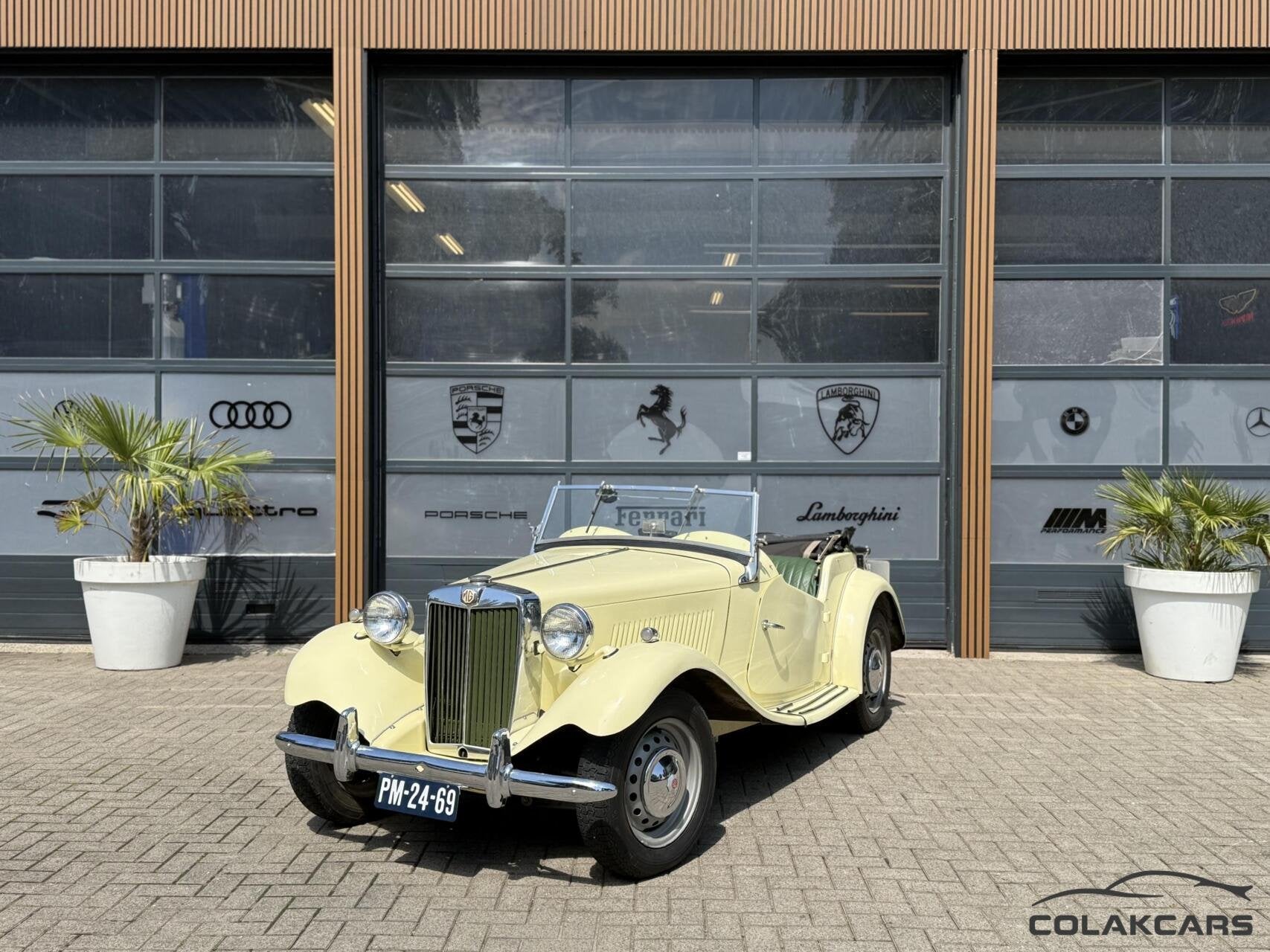 MG TD Migdet 1951 Cabrio 26772 KM, Gebruikt, 60 pk, Bedrijf, TD