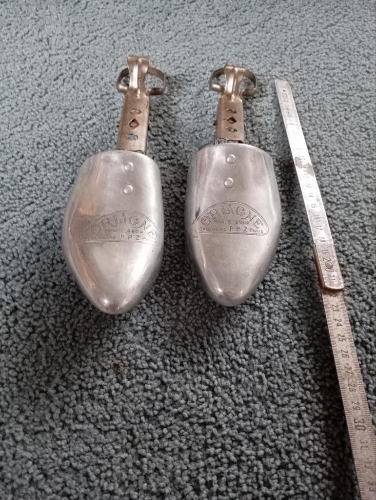 Vintage Schoen spanners Origne Brevete PPZ Paris, Ophalen of Verzenden