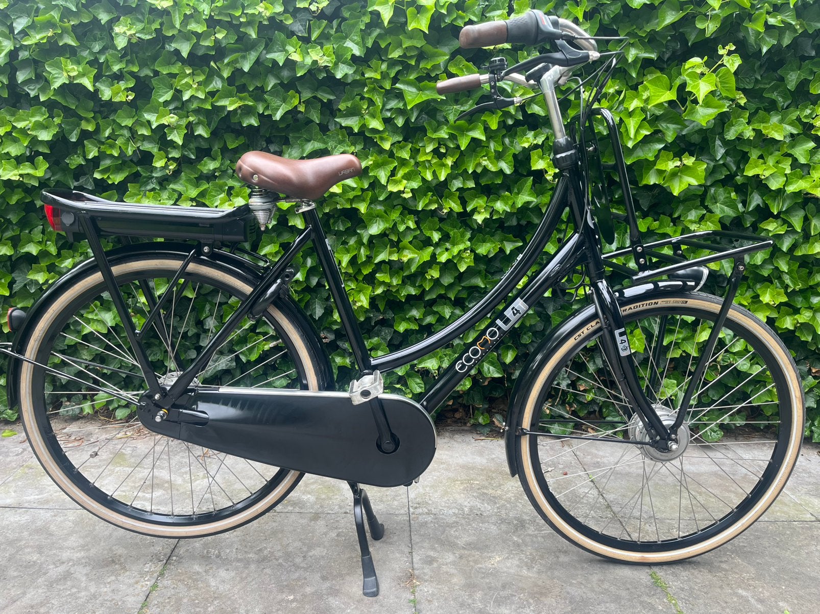 Cortina U4 Ecomo XL accu framemaat 57cm glanszwart, Fietsen en Brommers, Elektrische fietsen, Ophalen of Verzenden, Zo goed als nieuw