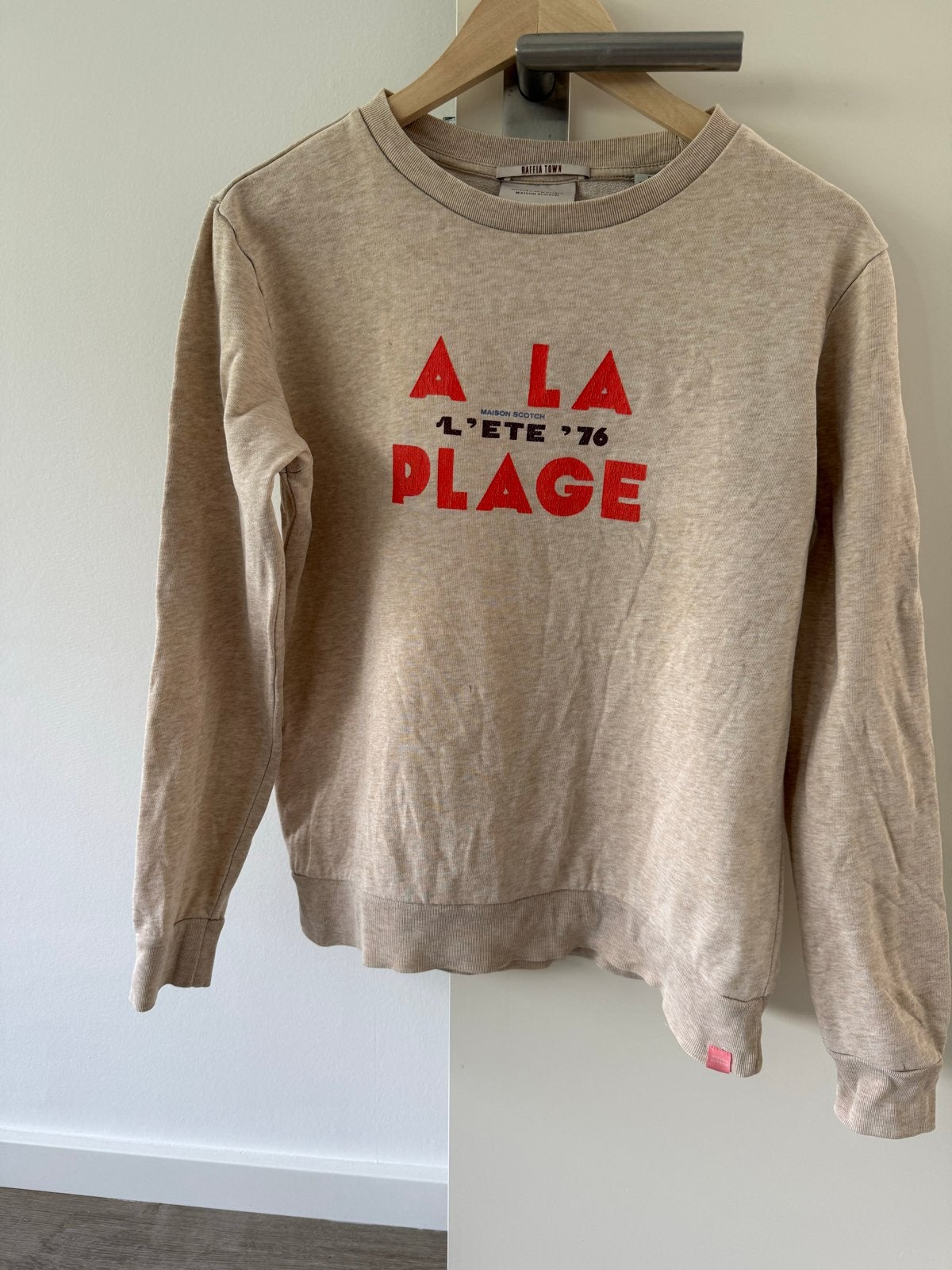 Scotch & Soda sweater small, Ophalen of Verzenden, Gedragen, Maat 36 (S), Beige