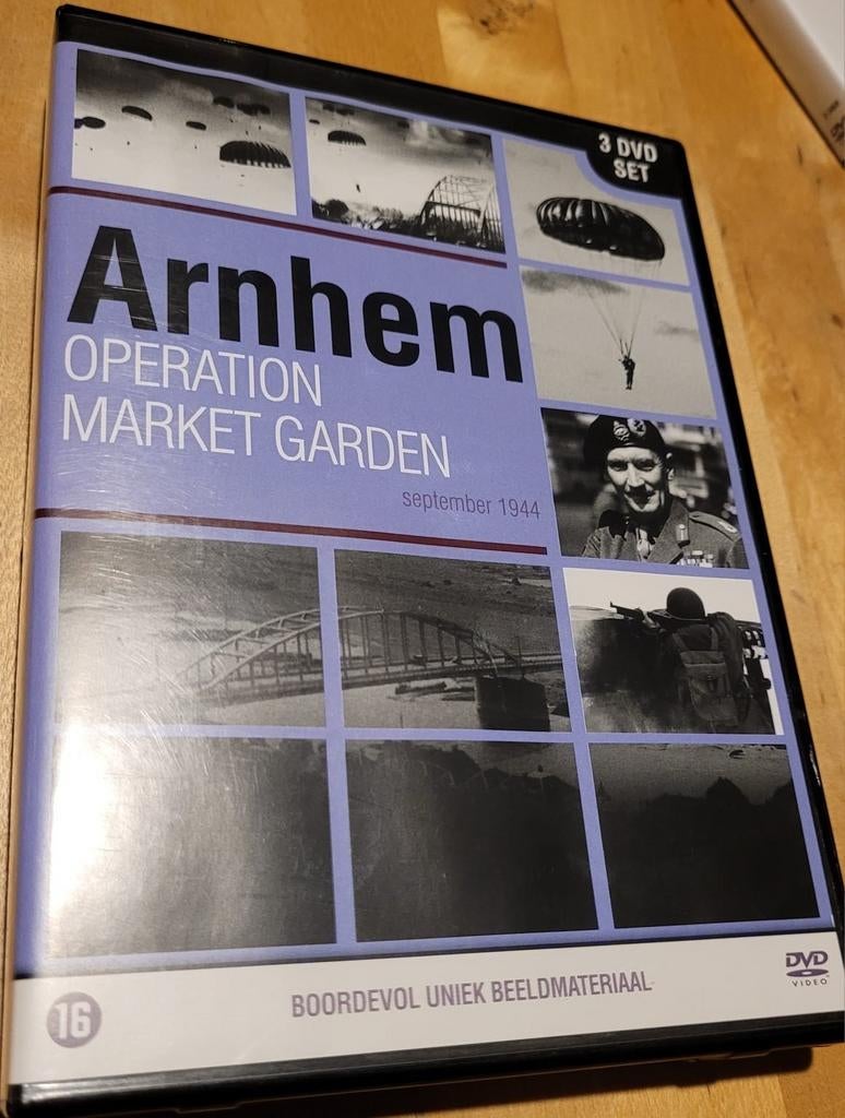 Arnhem operation market garden 3 dvd set wwii geallieerden, Alle leeftijden, Ophalen of Verzenden, Zo goed als nieuw, Natuur