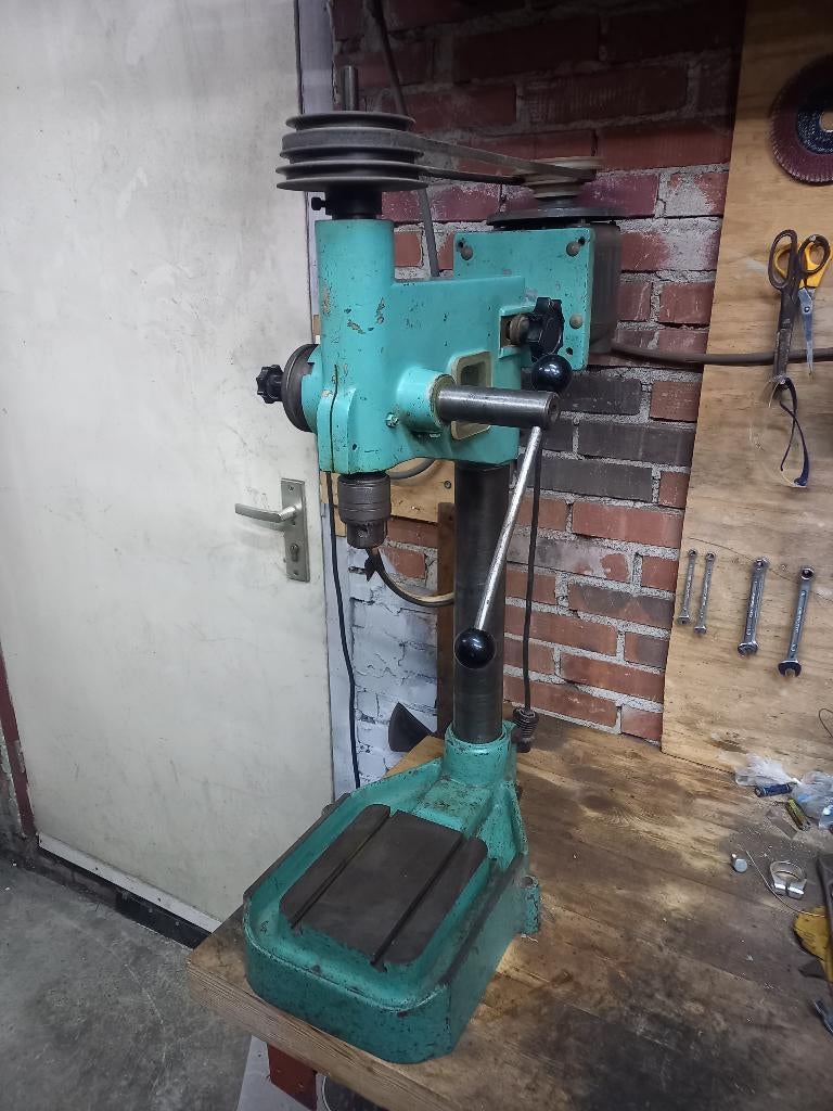 kolomboormachine opknapper, Ophalen, Gebruikt, Kolomboormachine