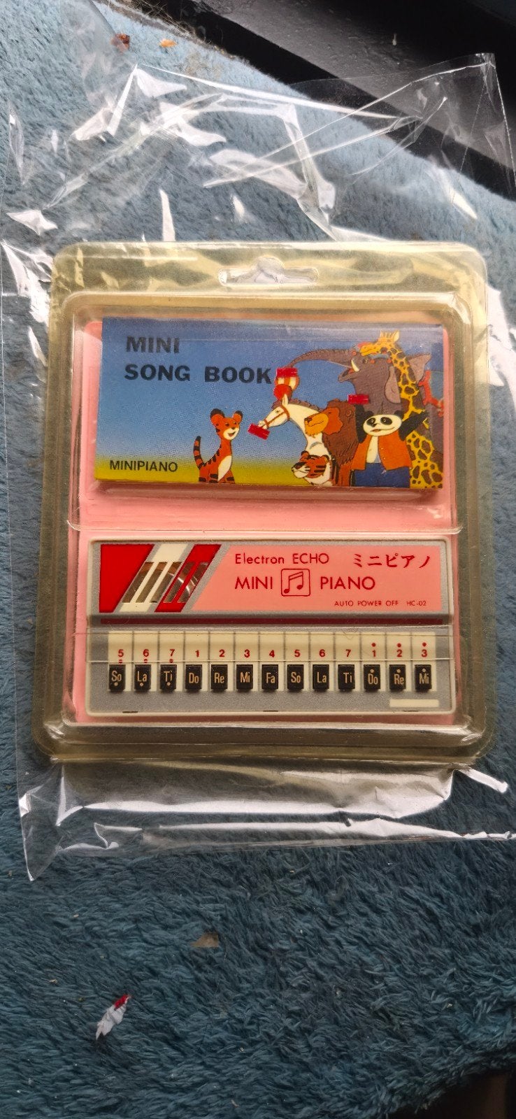 Vintage Electron ECHO Mini Piano - Werkende Vingerpiano, Ophalen of Verzenden, Gebruikt