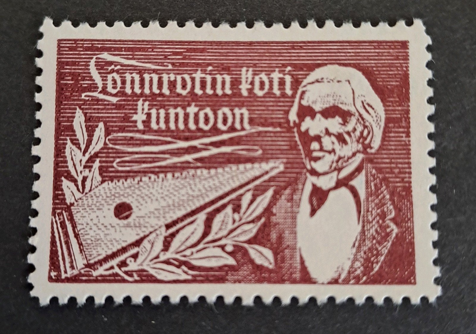 Finse postzegel - Elias Lönnrot, Ophalen of Verzenden, Overige landen