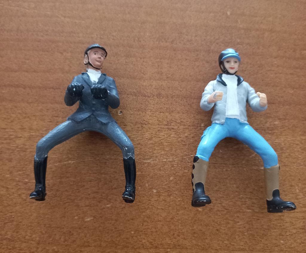 Schleich poppetjes en tuig, Ophalen of Verzenden, Zo goed als nieuw