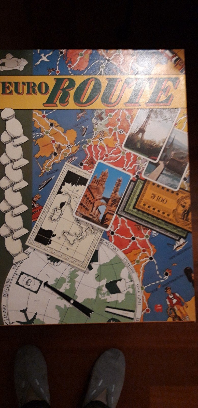 Euroroute / Euro route bordspel, Ophalen of Verzenden, Zo goed als nieuw