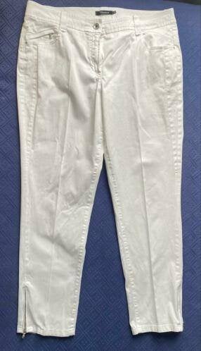 Gardeur witte pantalon maat 42 [DM], Wit, Maat 42/44 (L), Ophalen of Verzenden, Zo goed als nieuw