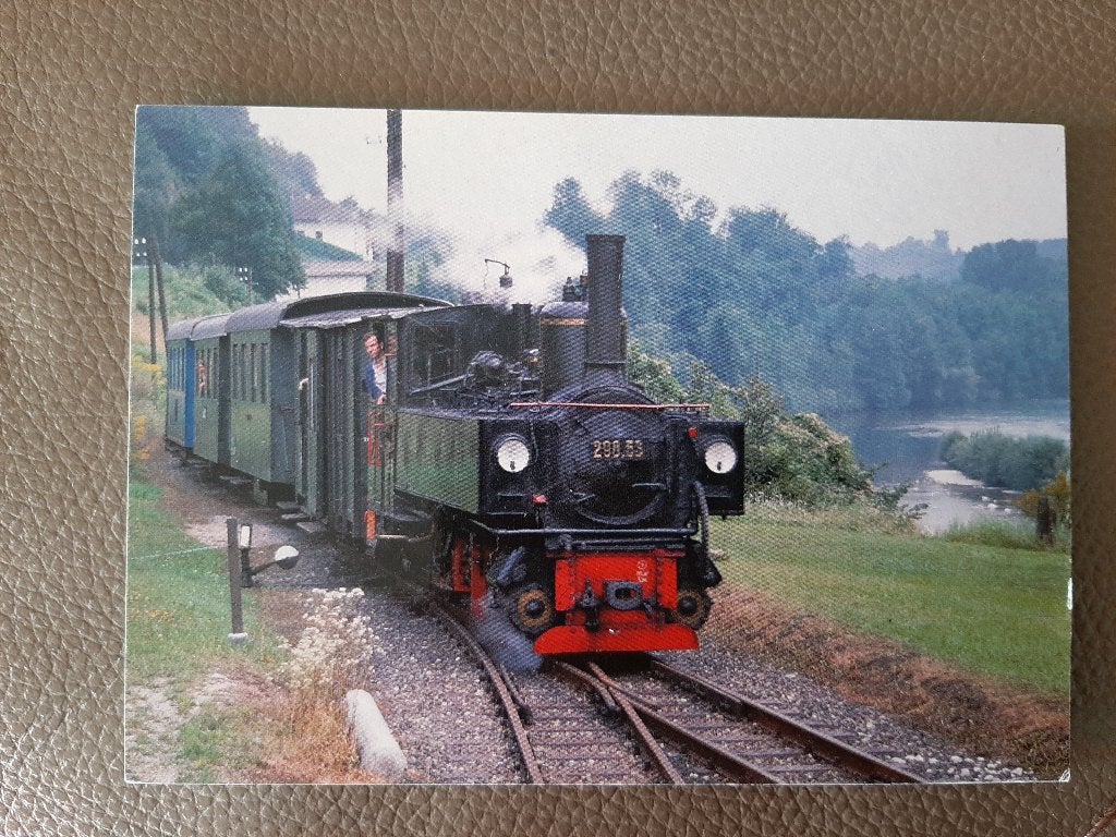 Stoomlocomotief, A-4400 Steyr - OÖ, mooi stempel Oostenrijk, Verzamelen, Verzenden, Gebruikt, Trein, Kaart of Prent