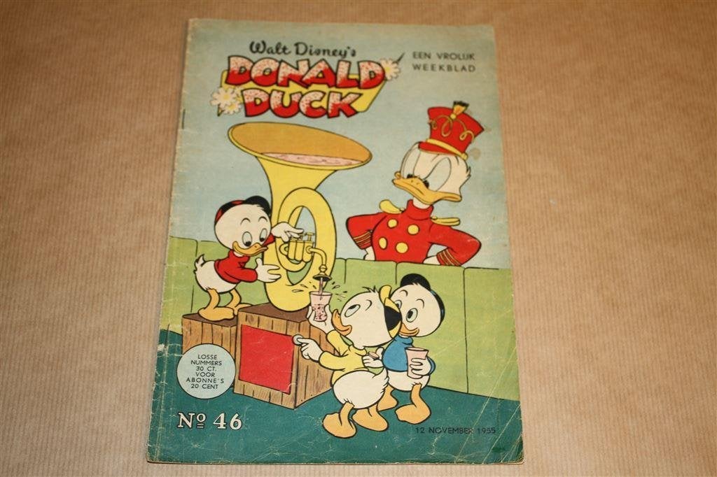 Donald Duck. No 41 - 1955., Eén stripboek, Ophalen of Verzenden, Gelezen