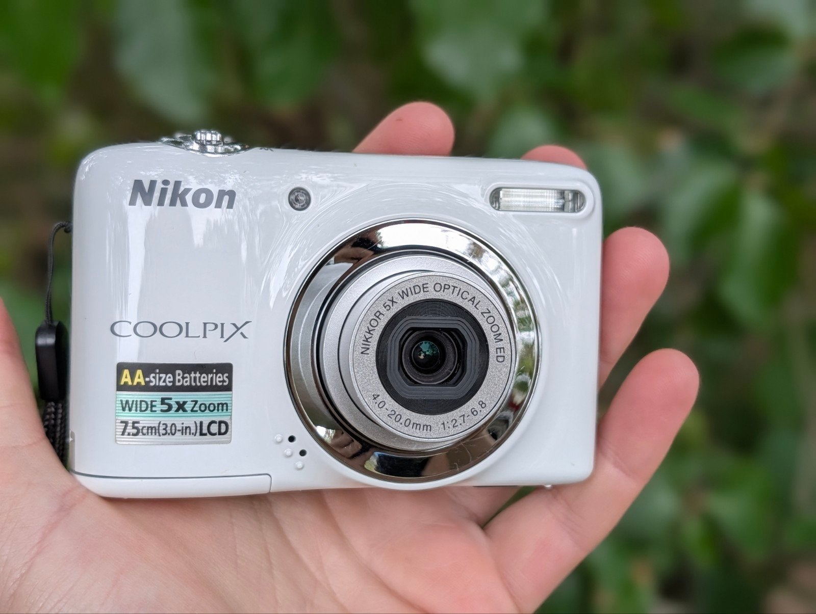 Nikon COOLPIX L25 – WIT – complete set, Verzenden, Zo goed als nieuw, Nikon, 8 keer of meer