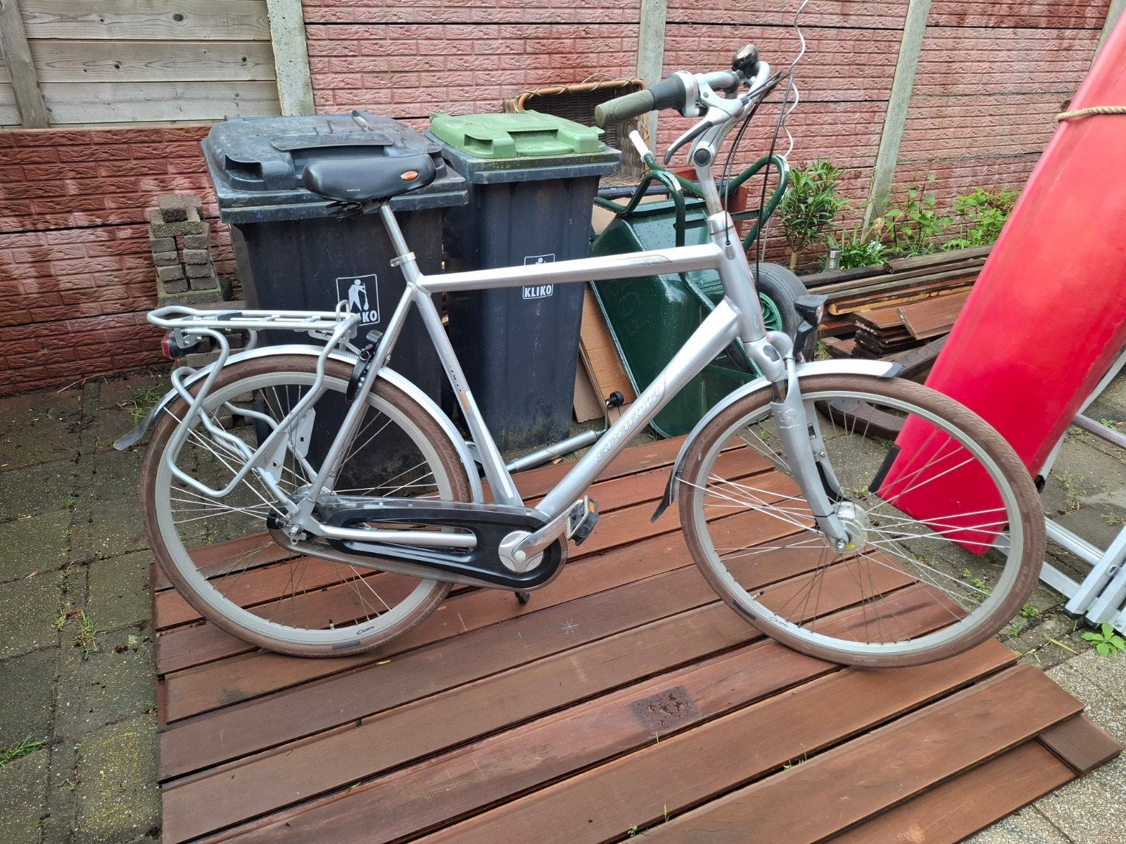 Sparta Neo herenfiets - Nette staat, Fietsen en Brommers, Fietsen | Dames | Damesfietsen, Terugtraprem, Sparta, Gebruikt, 56 cm of meer