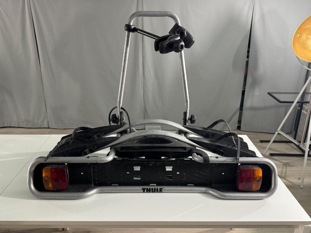Thule EuroWay G2 fietsendrager voor trekhaak, Auto diversen, Fietsendragers, Ophalen, Gebruikt, Brede banden, 2 fietsen