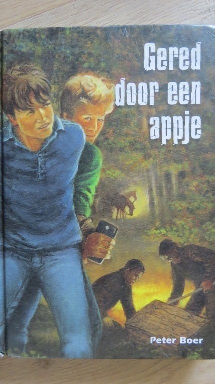Christelijk jeugdboek: Gered door een appje, Peter Boer, Ophalen of Verzenden, Gelezen