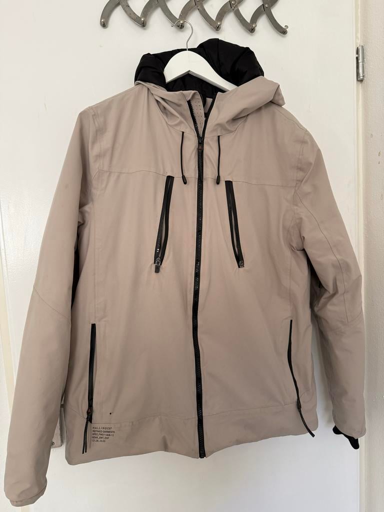 Hallinger Coastal Stretch Jacket - Maat L, Ophalen of Verzenden, Zo goed als nieuw, Maat 52/54 (L), Beige