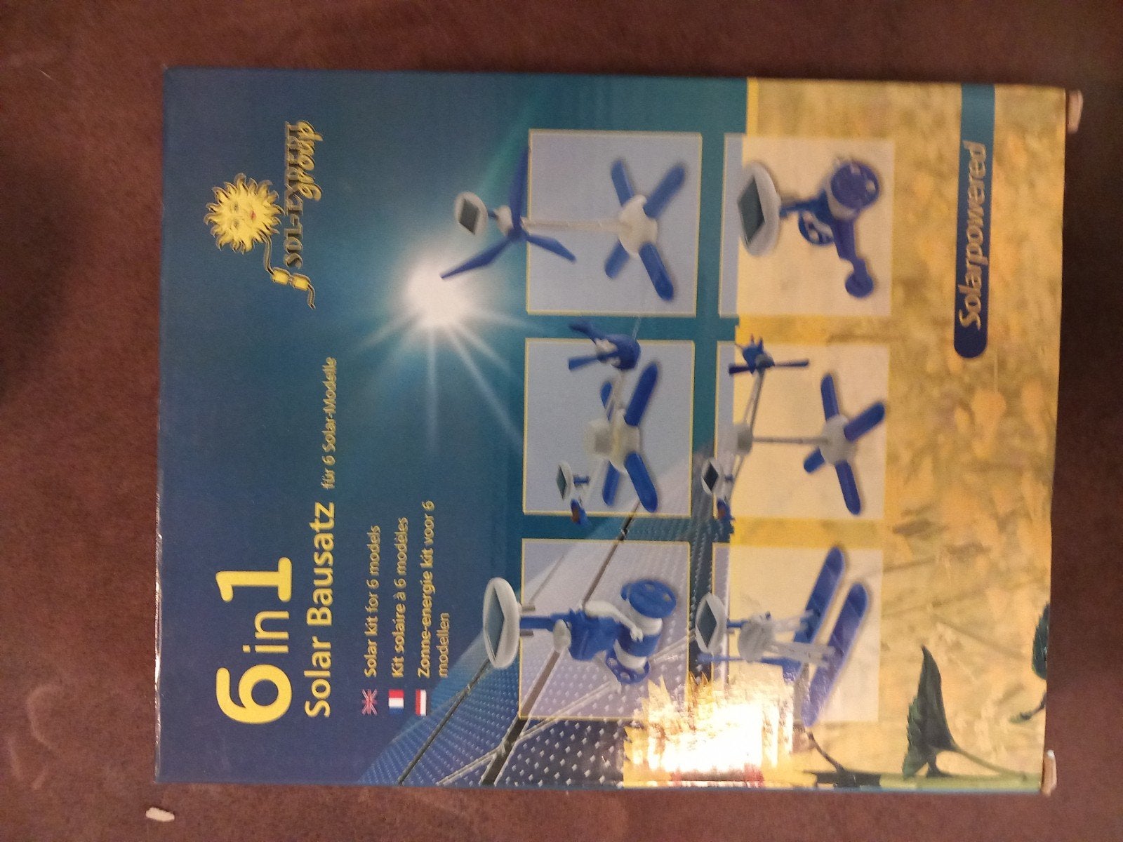 6-in-1 Solar Bausatz - Zonne-energie kit voor 6 modellen, Ophalen of Verzenden, Nieuw, Overige typen, Overige merken