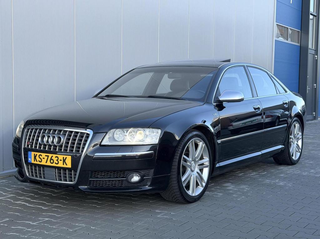 Audi S8 5.2 V10 Quattro Alcantara - Schuifdak - Carbon - BTW, Auto's, Automaat, Gebruikt, 5204 cc, Automatische klimaatregeling