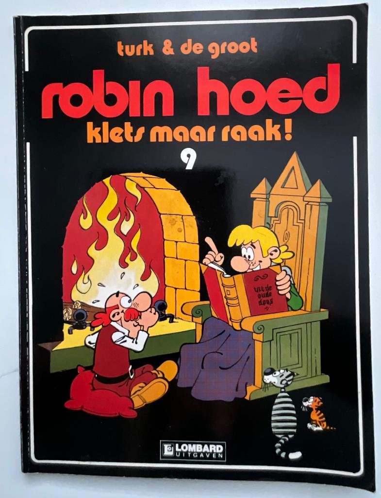 Robin Hoed nr 9, Eén stripboek, Ophalen of Verzenden, Gelezen